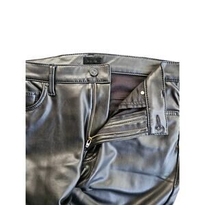 NWT Mother “The Insider Ankle” Faux Leather Pants – Faux Show – Size 32